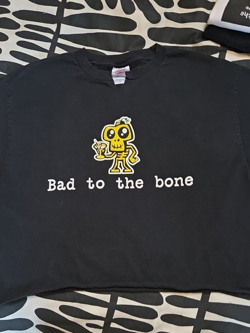 Women's Cropped HALLOWEEN T, L